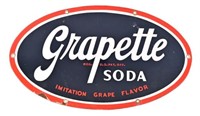 Grapette Soda Porcelain Sign
