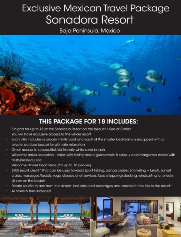 Sonadora Resort in Baja Peninsula, Mexico