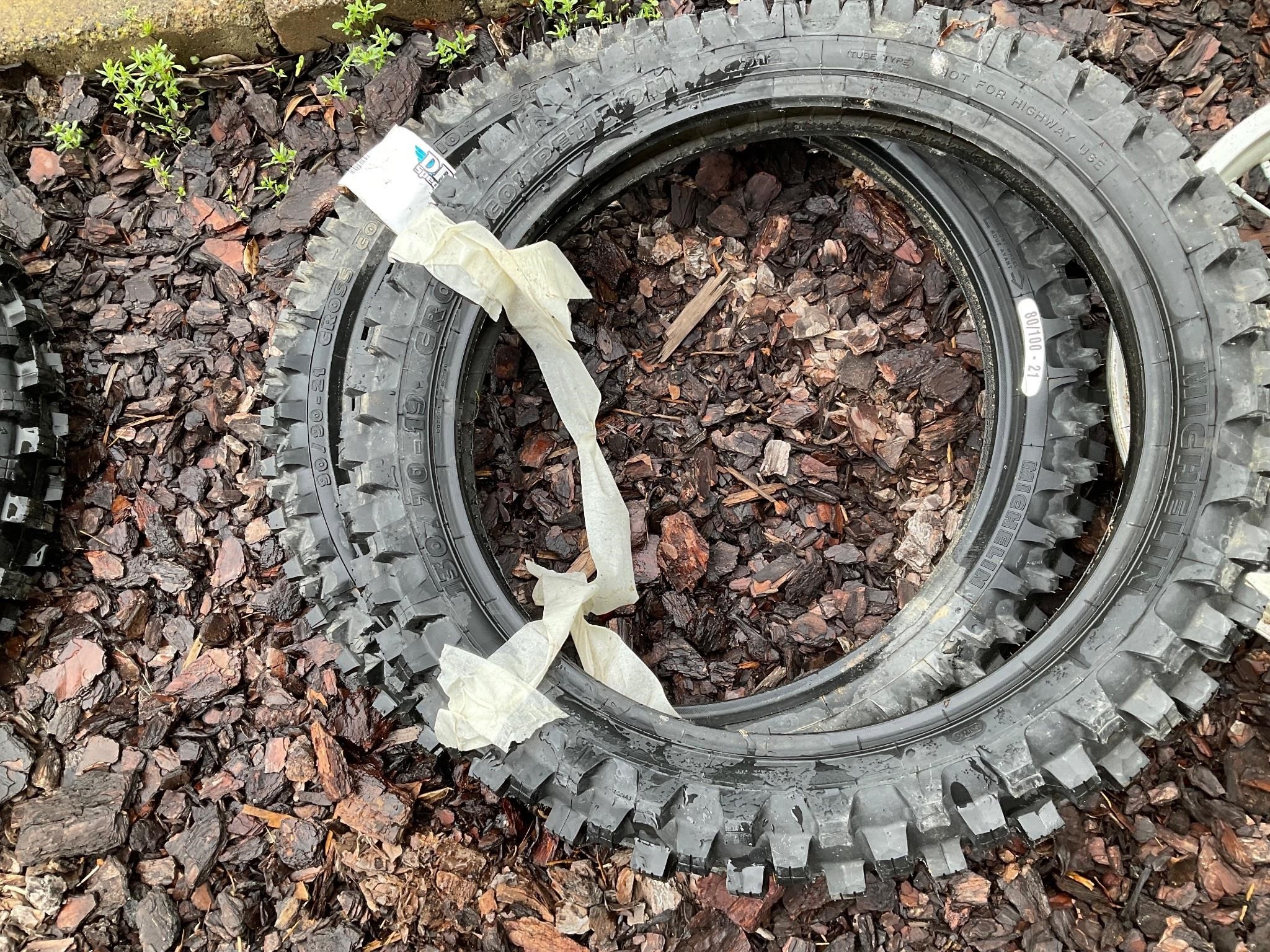 Dirt bike tires