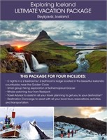 Exploring Iceland for Four Package Includes Five