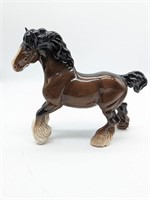 Beswick Cantering Shire Horse Statue