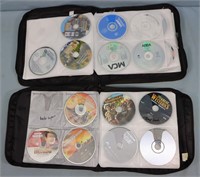 (2) Binders of CDs & DVDs