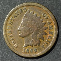 1869 INDIAN HEAD CENT G