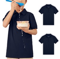 Size 12-13 The Good Day Lab Stain-Repel Kids Polo