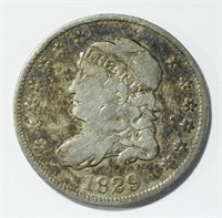 1829 CAPPED BUST HALF DIME G