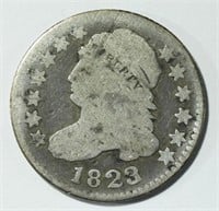 1823/2 CAPPED BUST DIME G