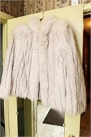 Saga Fox Fur Coat - Size Large
