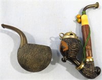 APPENZELL PIPE AND A PIPE BOWL
