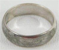 Sterling Silver Band - Size 6 ¾