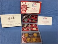 2007 US MINT 7silver proof 10 of 14 proofs