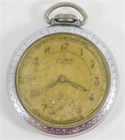 Vintage Kelton 17J Pocket Watch - For Repair