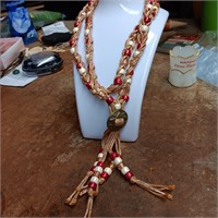 beaded necklace