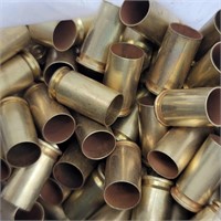 (150 ct) 9MM Polished Brass Cases