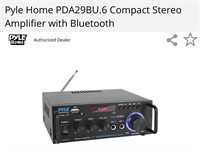 Pyle Home PDA29BU.6 Compact Stereo Amplifier