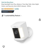 Ring Spotlight Cam Plus, Battery