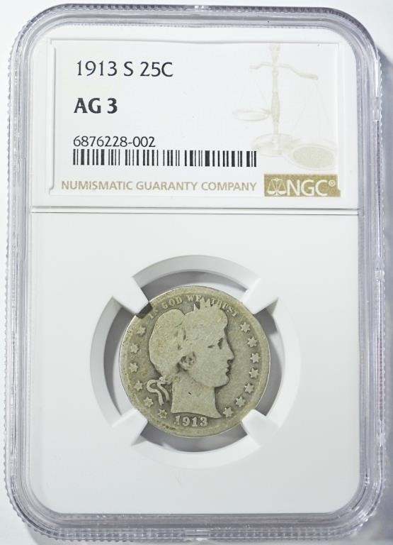 April 23, 2024 - U.S. TYPE COINS, SILVER & GOLD