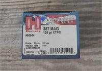Hornady 357 Mag 25 rounds Ammo