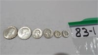 2) 1964 Kennendy Half Dollars No Mint, +