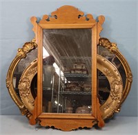 (2) Mirrors + Oval Frame