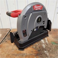 Unused 18V Milwaukee Steel Chop Saw