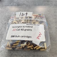 200- .22cal bullets