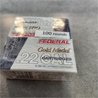 100- 22cal bullets