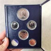 1981 Royal Canadian Mint Set missing dime