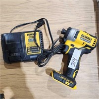 Unused 20V DeWalt 1/4" Impact w charger