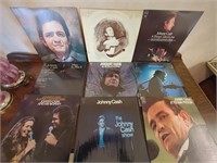 vinyl records- Johnny Cash albums