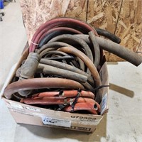 Various sized heater hoses