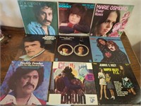 Vinyl records- Jim Croce, Donny & Marie Osmond,