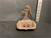 Cast iron soap holder