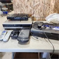 Bell receiver, VHS player, tape rewinder, etc