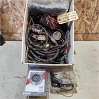 Assorted Skid steer switches, gauges, etc