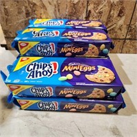 8- 460g Chips Ahoy mini egg cookies BB Mar 2024