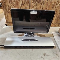 20" HP monitor, APC Power filter