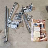 Shed door latches