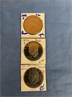 1976 S Eisenhower dollars