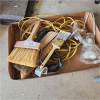 Paint Brushes, Wallpaper Brushes, Extension Cords