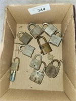 Vintage Padlocks, Some Keys