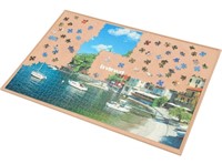 NEW-$47 Wooden Jigsaw Puzzle Board Puzzle