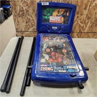 Marvel Pinball machine w removable legs