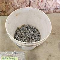 3/8"×1.25" & 1.5" Bolts w washers approx 30lbs