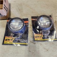 2- 5" Rubber housed lamps