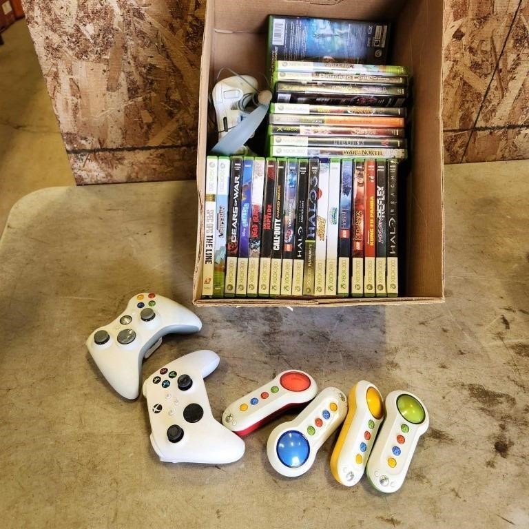 Xbox 360 Games, controllers & remotes