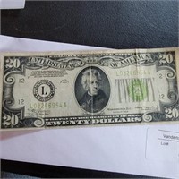 1934 - $20 Federal Note