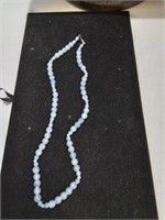 grey bead necklace