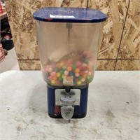 Coin operated gumball machine