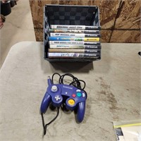 Nintendo GameCube remote & games