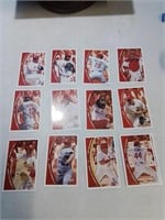 Group of St. Louis Cardinals baseball cards